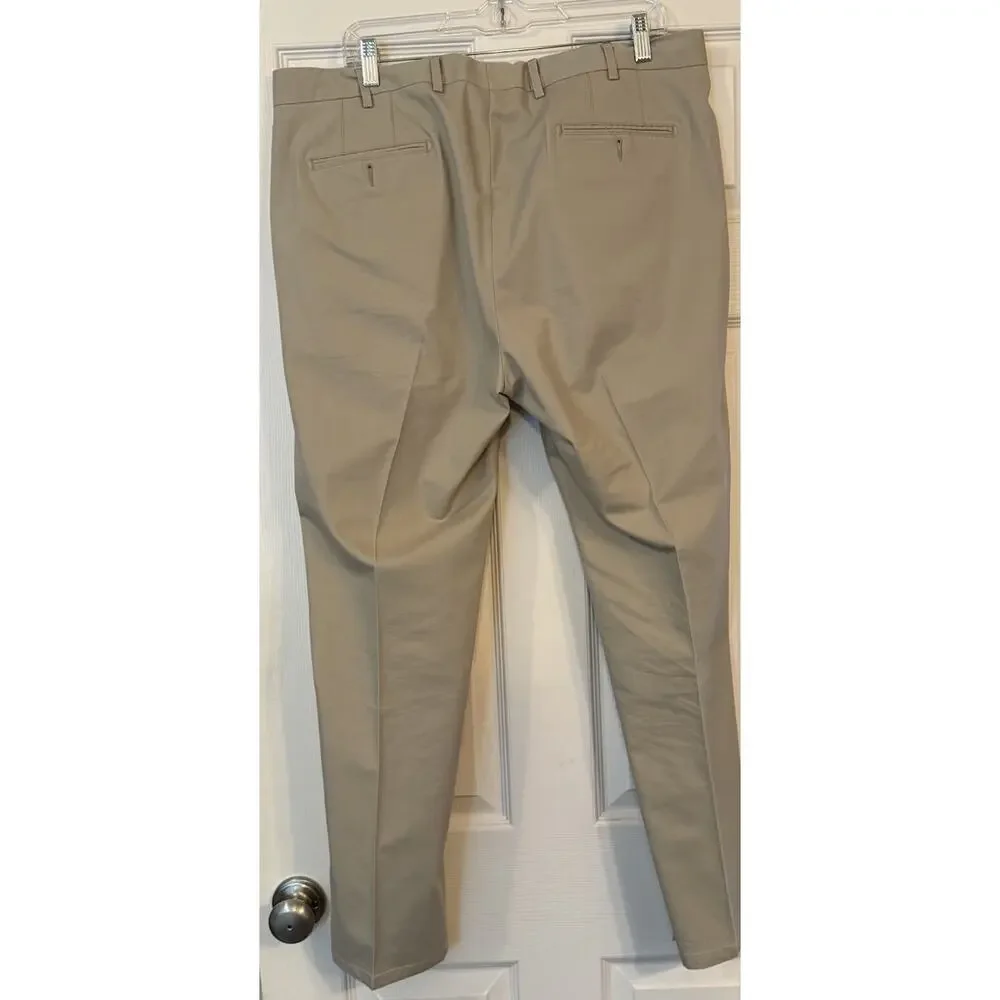 Peter Millar‎ Pants Crown Comfort 38x30 Beige Pleated Office Professional Golf